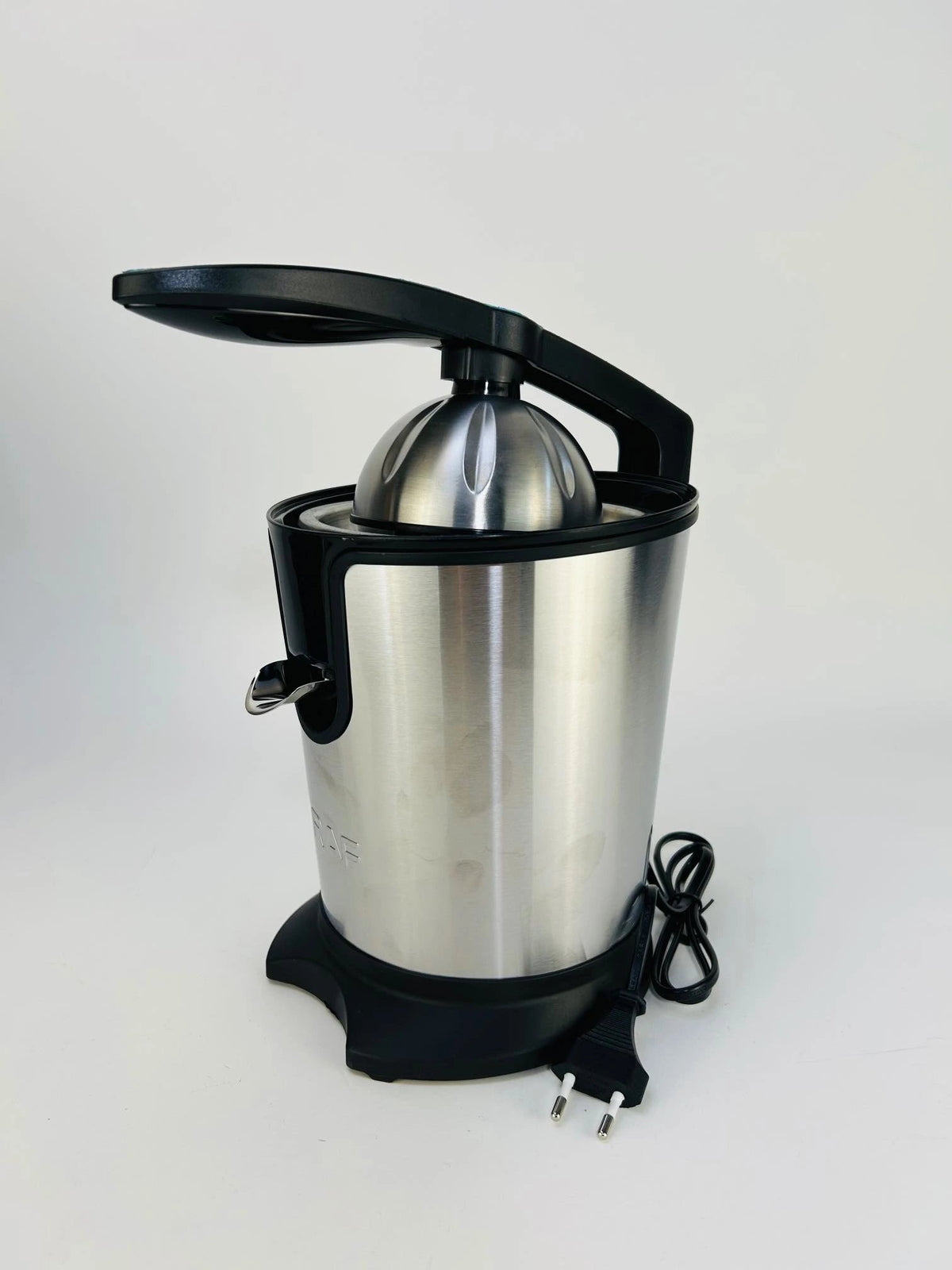 Electric Citrus Juicer 350W – Stainless Steel Orange & Lemon Juice Extractor Machine