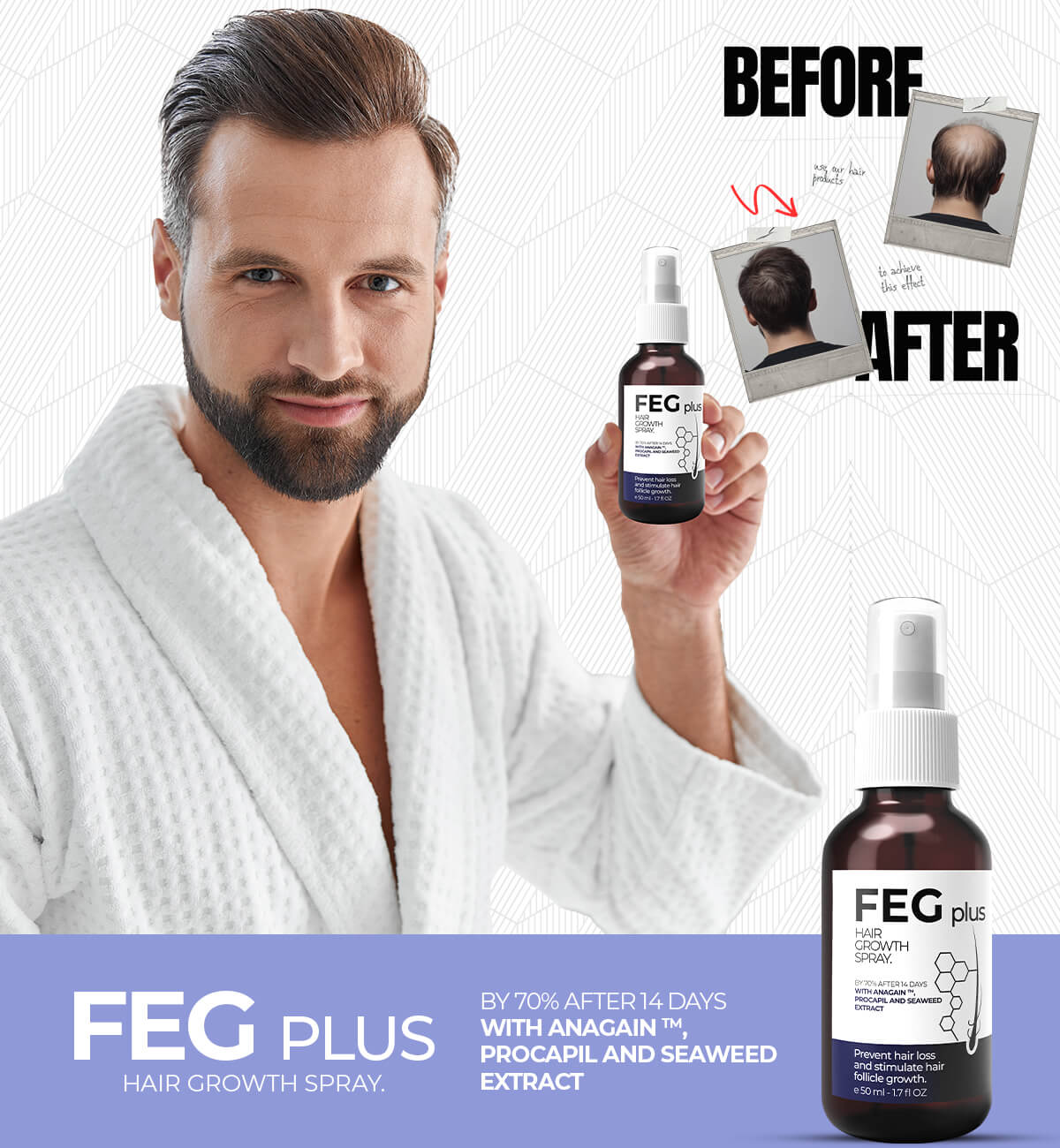 FEG Plus Hair Growth Spray